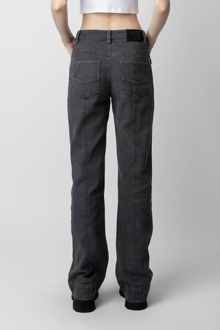 Jean flare - Gris foncé