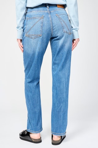 Jean taille haute - Bleu clair