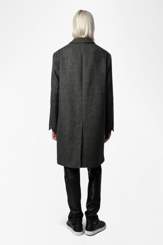 Manteau en laine - Anthracite