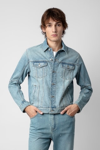 Veste en jean - Bleu clair