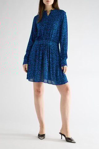 Robe patineuse - Bleu cobalt