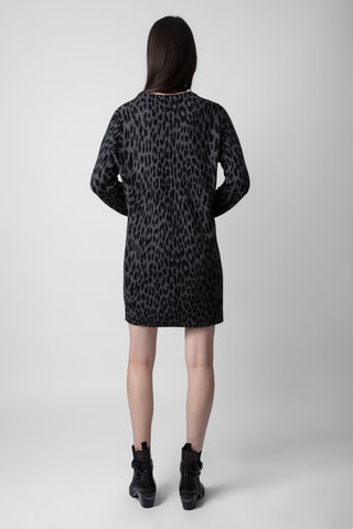 Robe pull en cachemire - Noir