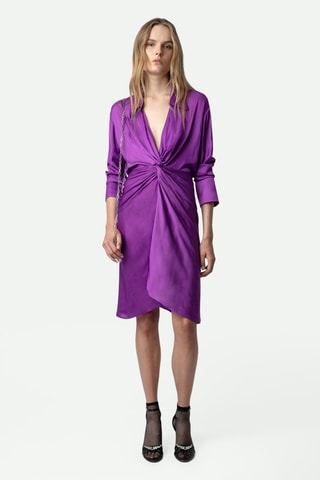 Robe droite - Violet