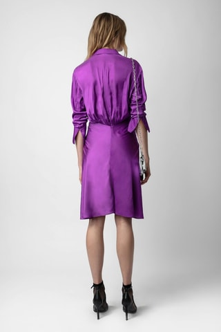 Robe droite - Violet