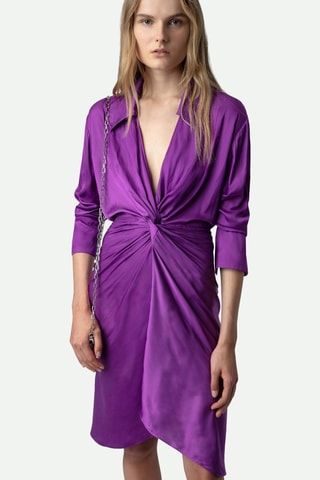 Robe droite - Violet