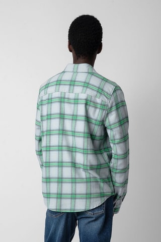 Chemise en coton biologique - Gris