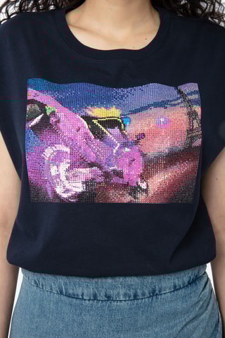 T-shirt - Bleu marine