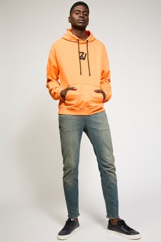 Sweat en cachemire - Orange