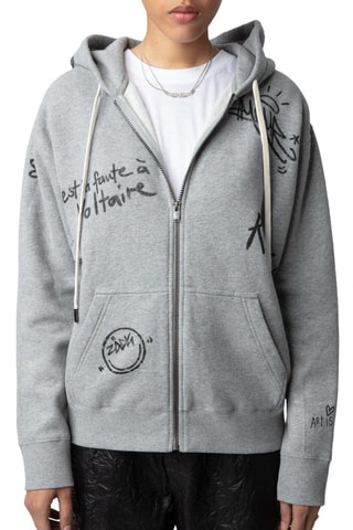 Sweat à capuche - Gris