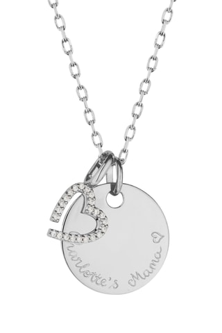 Collier personnalisable Cristal - Argent ou plaqué or jaune