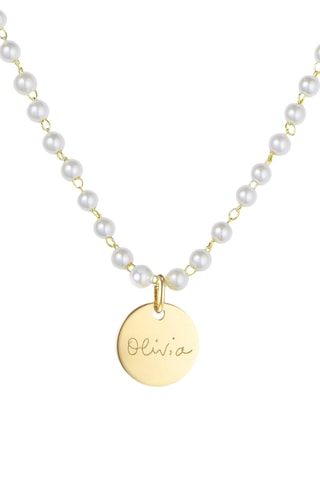 Collier personnalisable Prénom - Plaqué or jaune