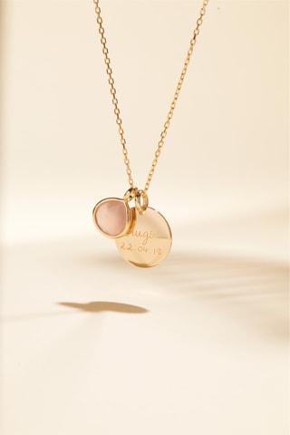 Collier personnalisable - Doré à l'or