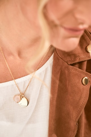 Collier personnalisable - Doré à l'or