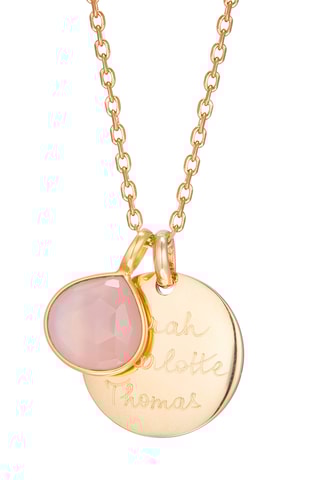 Collier personnalisable - Doré à l'or