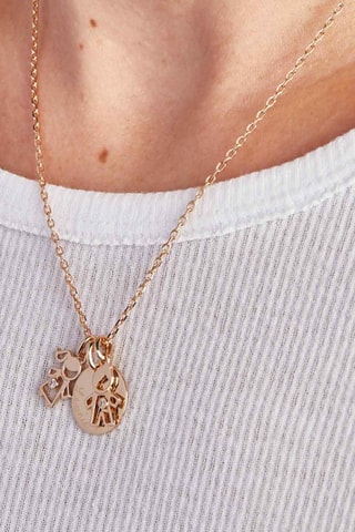 Collier personnalisable Maman Cristal Garçon - Argent ou plaqué or jaune ou plaqué or rose