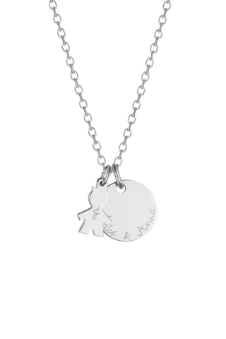 Collier personnalisable Maman Garçon - Argent ou plaqué or jaune ou plaqué or rose
