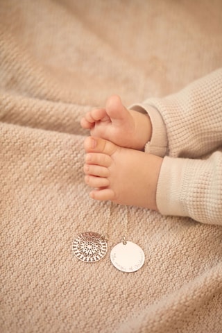 Collier personnalisable Mandala - Argent