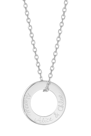 Collier personnalisable Eternity - Argent ou plaqué or jaune ou plaqué or rose