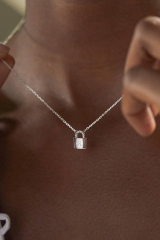 Collier personnalisable Cadenas - Argent