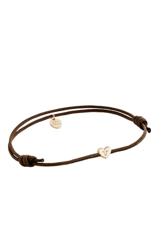 Bracelet personnalisable Coeur - Argent doré à l'or ou doré à l'or rose