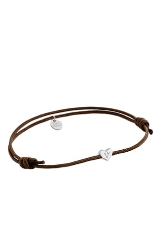 Bracelet personnalisable Coeur - Argent doré à l'or ou doré à l'or rose