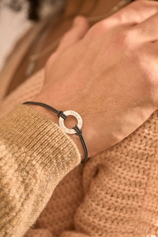 Bracelet personnalisable Eternity  - Argent ou plaqué or jaune ou plaqué or rose