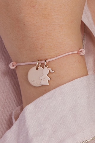 Bracelet personnalisable Maman Fille - Argent ou plaqué or jaune ou plaqué or rose