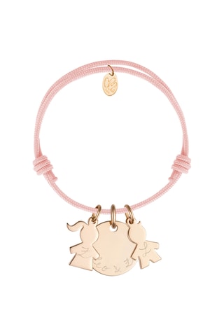 Bracelet personnalisable Maman Fille - Argent ou plaqué or jaune ou plaqué or rose