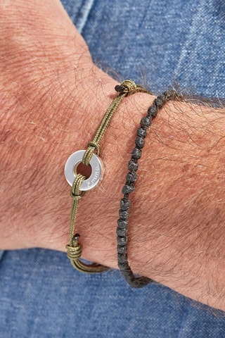 Bracelet personnalisable Unity - Argent