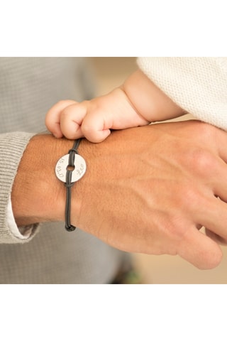 Bracelet personnalisable Cible - Argent ou plaqué or jaune