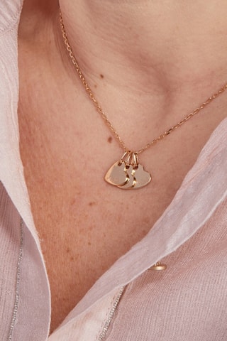 Collier personnalisable Prénom Coeur - Argent ou doré à l'or ou doré à l'or rose