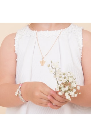 Collier personnalisable Ange - Argent ou plaqué or jaune ou plaqué or rose