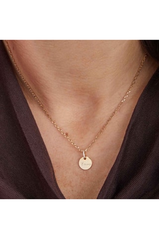 Collier personnalisable - Argent ou doré à l'or ou doré à l'or rose