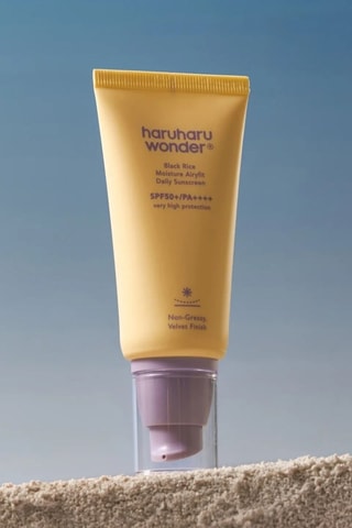 Ecran solaire SPF50 + Black Rice Moisture Airyfit Daily Sunscreen - Peaux sensibles - 50 ml