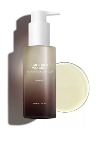 Huile nettoyante vegane - Riz noir fermenté et acide hyaluronique - 150 ml