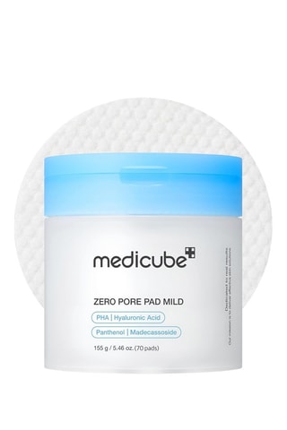Tampons exfoliants Zero pore pad mild - Peaux sensibles - 70 pièces