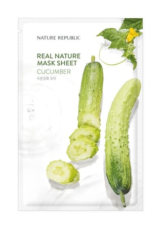 Masque en tissu concombre Nature Republic - 23 ml