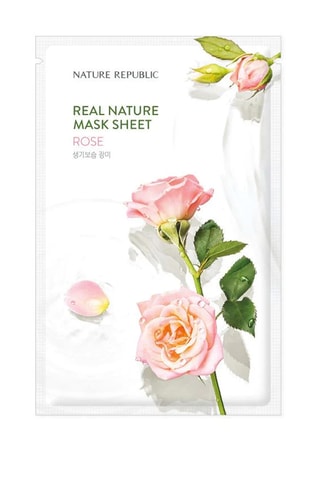 Masque tissu hydratant rose - 23 ml
