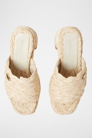 Platform Sandalen met Hak - Beige