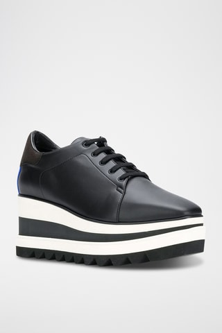 Platform Sneakers - Zwart