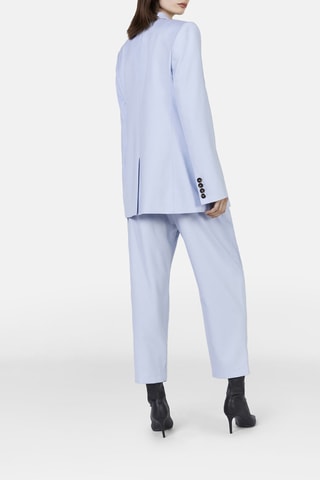 Wollen Blazer Slim Fit - Hemelsblauw