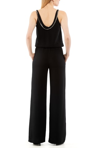 Mouwloze Jumpsuit - Zwart