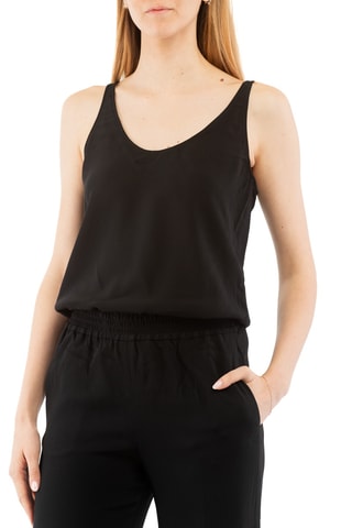 Mouwloze Jumpsuit - Zwart