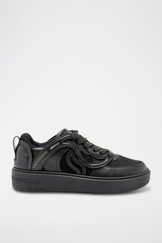 Platform Sneakers - Zwart