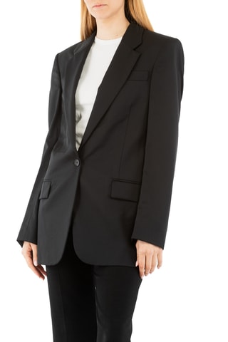 Wollen Blazer - Zwart