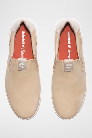 Leren Slip-ons - Beige
