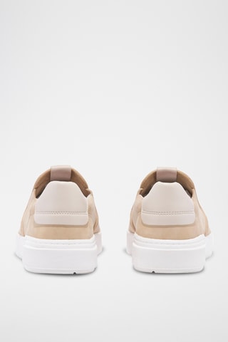 Leren Slip-ons - Beige