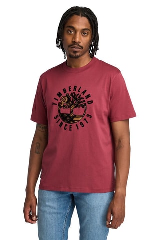 T-shirt - Bordeauxrood