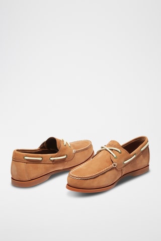 Nubuck Bootschoenen - Lichtbruin 