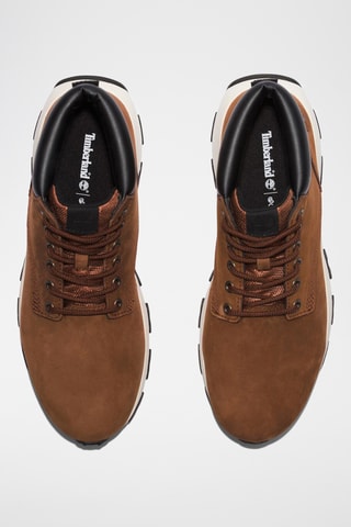Hoge Nubuck Sneakers - Bruin